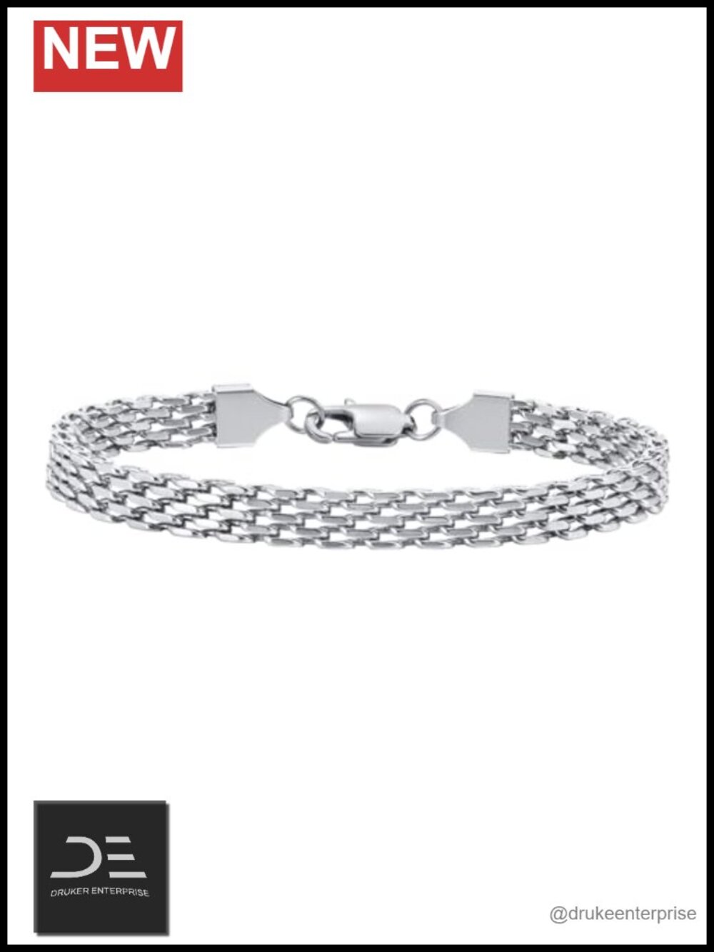 18K Gold Mesh Bracelet Women's Fashion Tennis Bracelet Simple Elegance Gift